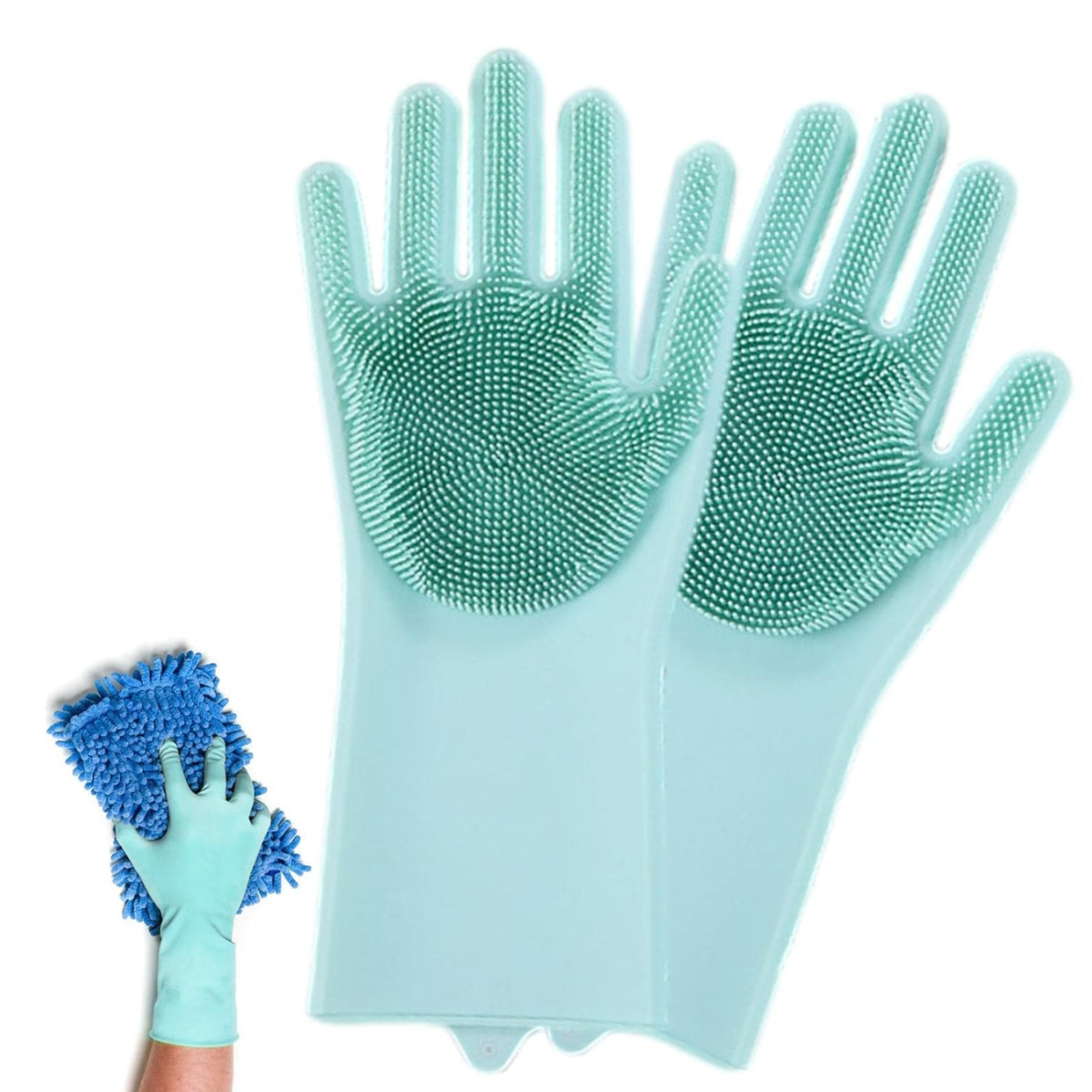 Guantes de Silicona Resistentes para Lavaplatos - Protección y Eficiencia en Cada Tarea