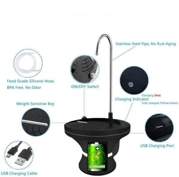 Dispensador con Base para Botellón de Agua