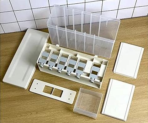 Dispensador de Granos con 6 Divisores - Organiza y Optimiza tu Cocina