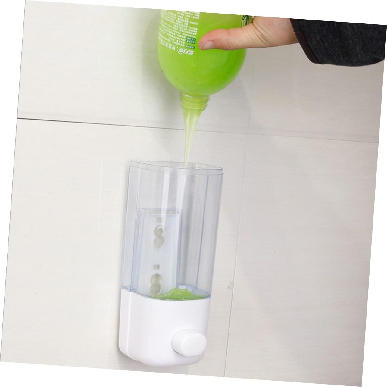 Dispensador de Pared para Jabón 500 ml | Elegante y Funcional