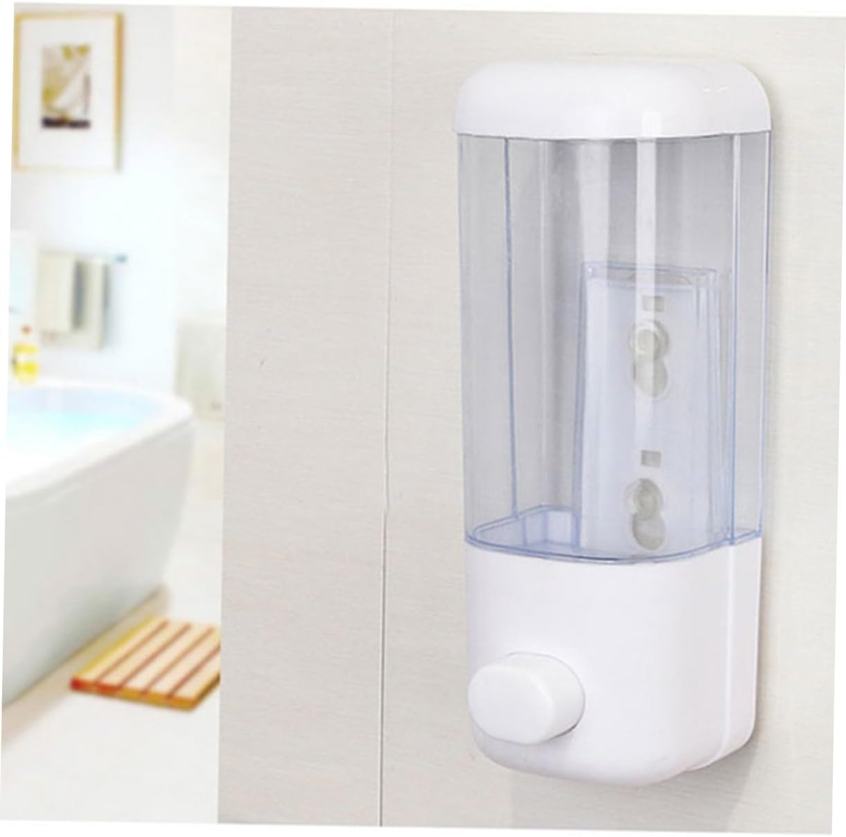 Dispensador de Pared para Jabón 500 ml | Elegante y Funcional