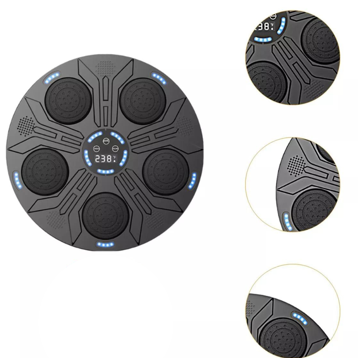 Máquina de Boxeo Profesional con Música y Luces LED | Entrena en Casa