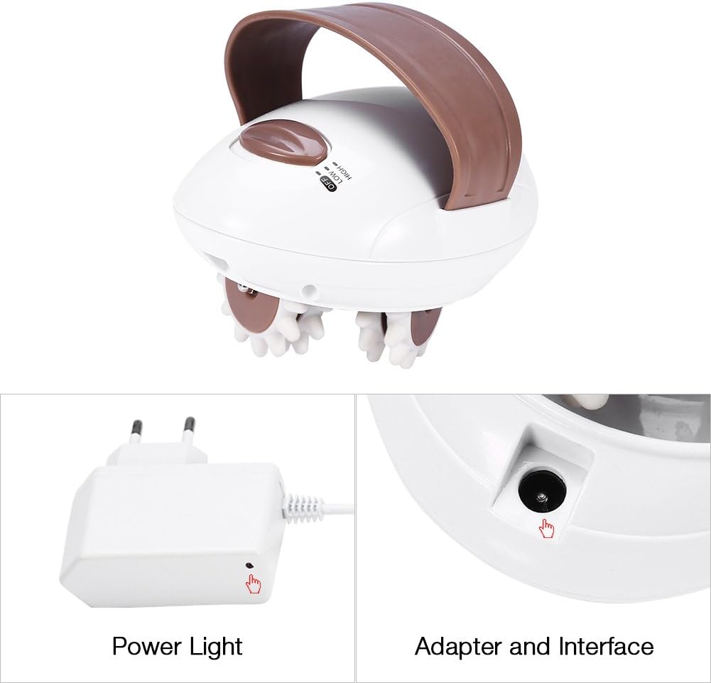 Masajeador 3D con triple rodillo