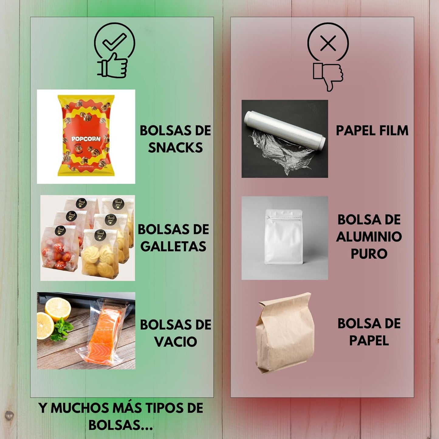 Mini Sellador de Bolsas Recargable USB