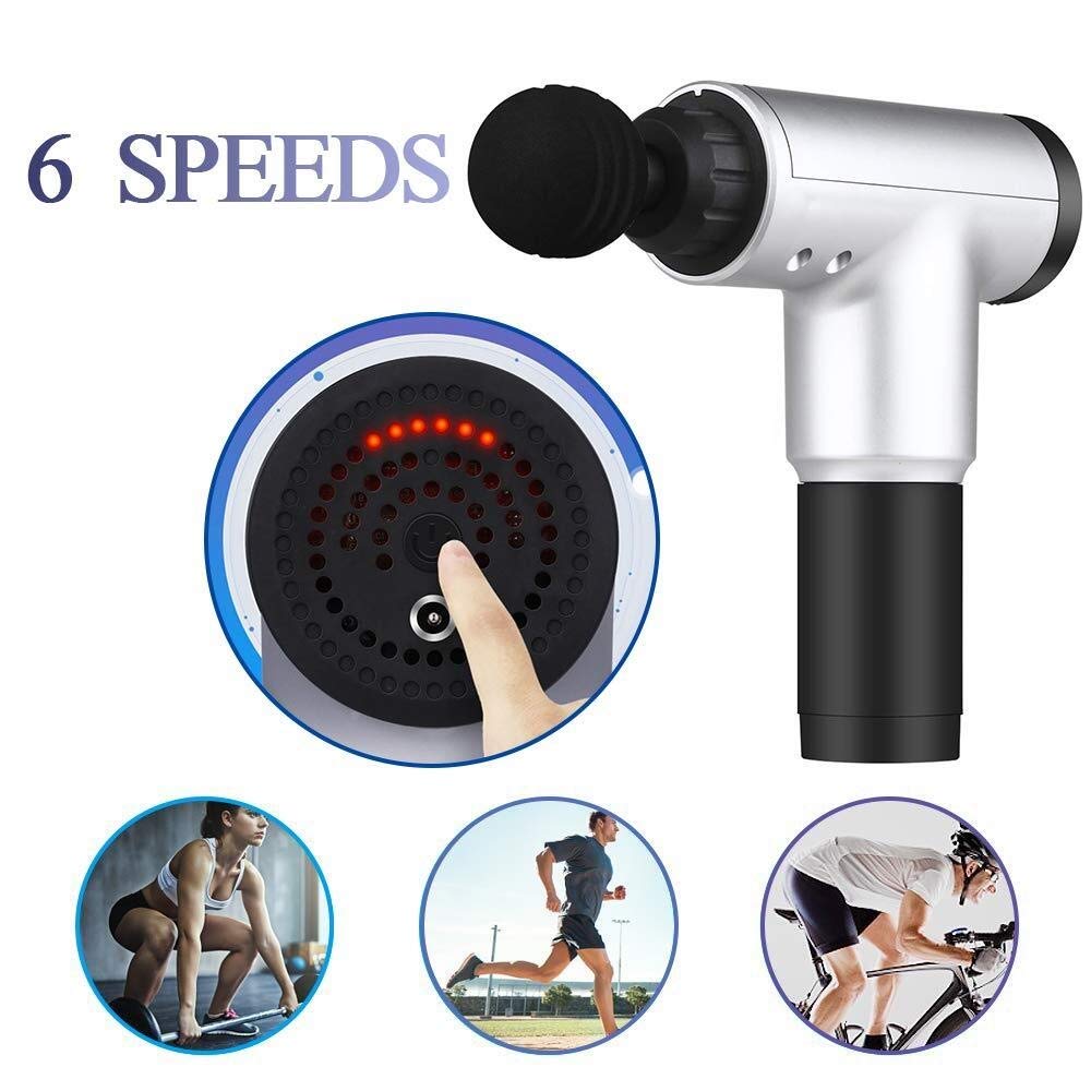 Pistola Masajeadora Multifuncional - Alivio Rápido y Efectivo para el Cuerpo