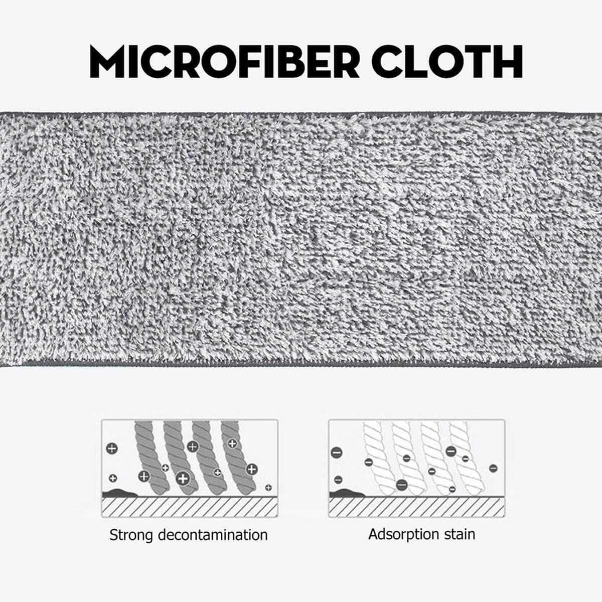 Repuesto de Trapeador con Microfibras de Alta Calidad | Limpieza Impecable y Sin Rayones