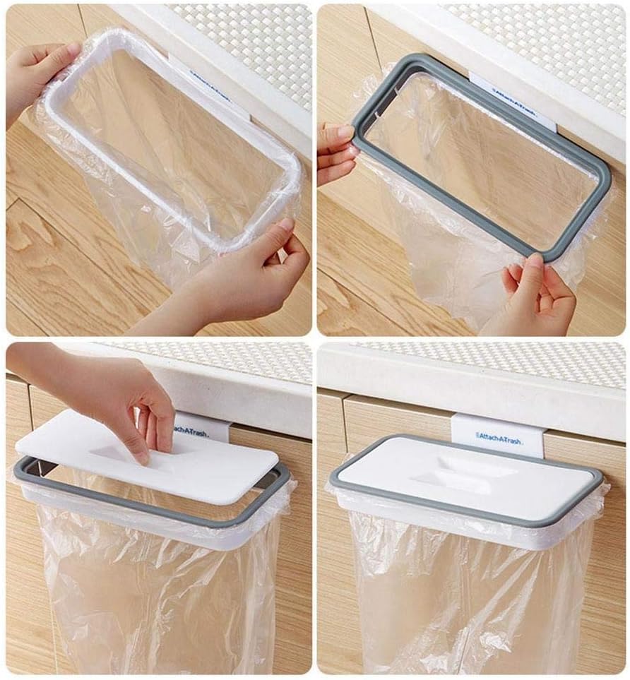 Porta Bolsa para Basura con Tapa