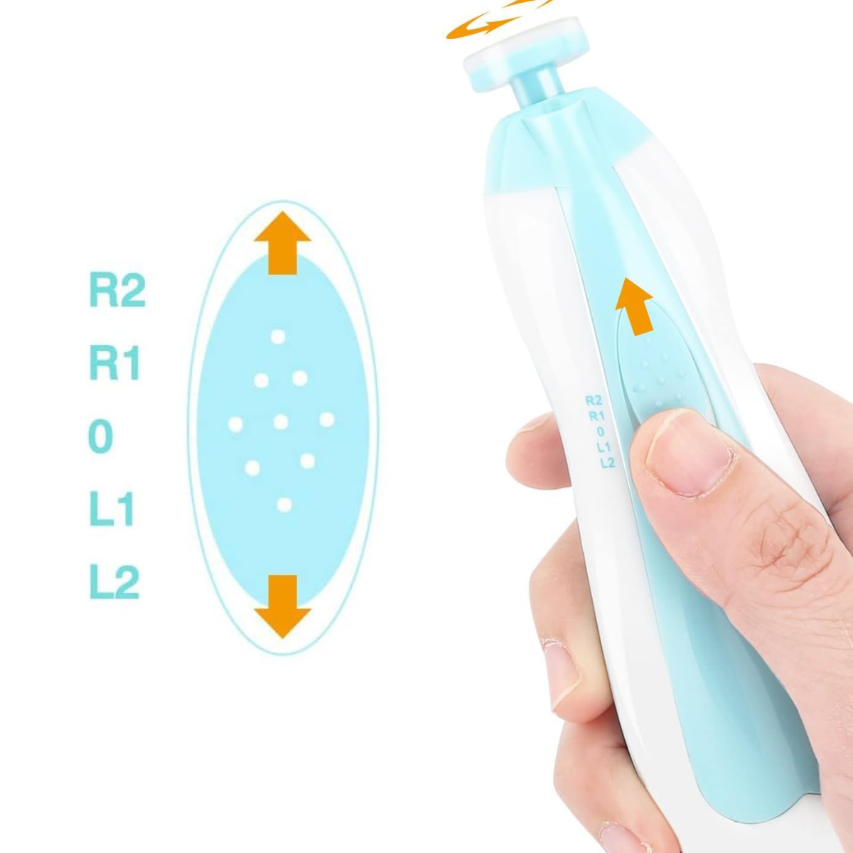 Limpiador de Uñas Portátil 6 en 1 – Cuidado Completo y Seguro