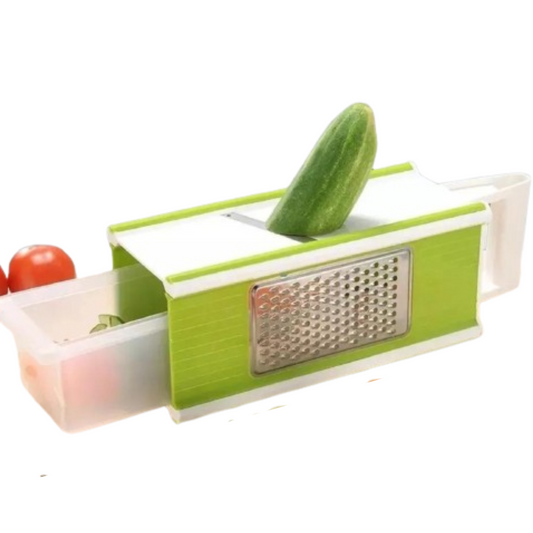 Picador, Cortador y Rayador 3 en 1 - Herramienta Multifuncional para Cocina