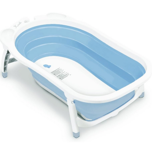 Bañera de Bebé Plegable con Seguridad y Patas Antideslizantes