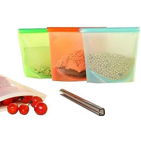Bolsa de Silicona Reutilizable 1000 XL - Ecológicas y Duraderas para Almacenamiento de Alimentos