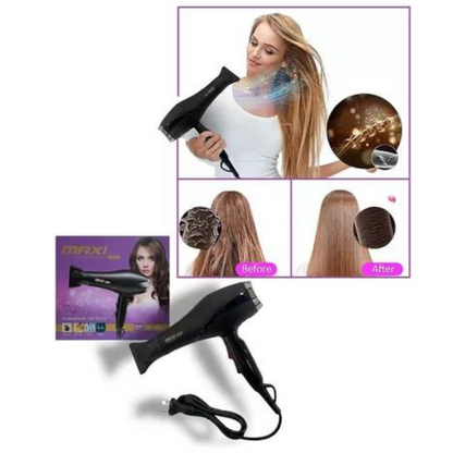 Secador de Pelo Profesional – Potente 3000W, Montaje USB, Aire Frío para Cuidado Extremo, Compacto y Portátil