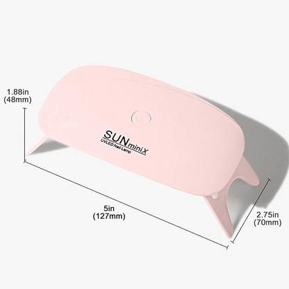 Lámpara de Uñas Mini Portátil UV LED – Secado Rápido, Compacta y Eficiente para Gel de Uñas
