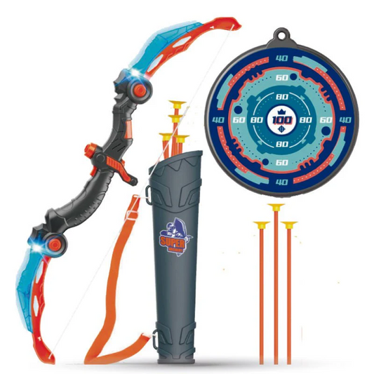 Set de Arco y Flechas para Niños y Niñas con Ventosas