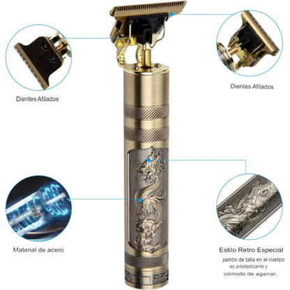 Cortapelo Portátil Recargable Dragon