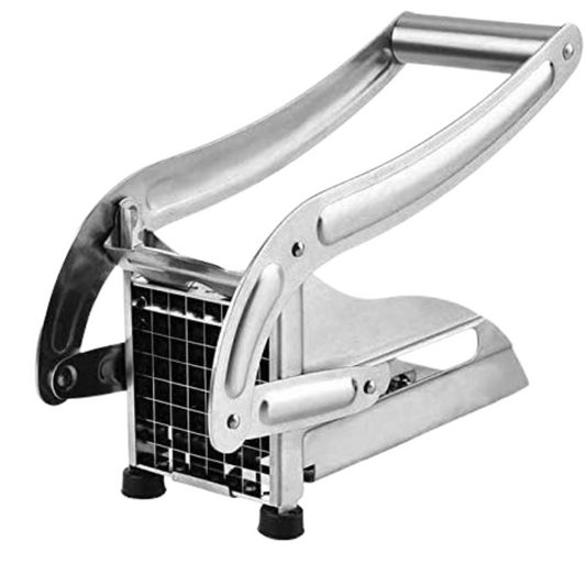 Cortador de Papas Fritas de Acero Inoxidable - Herramienta Premium para Verduras y Frutas