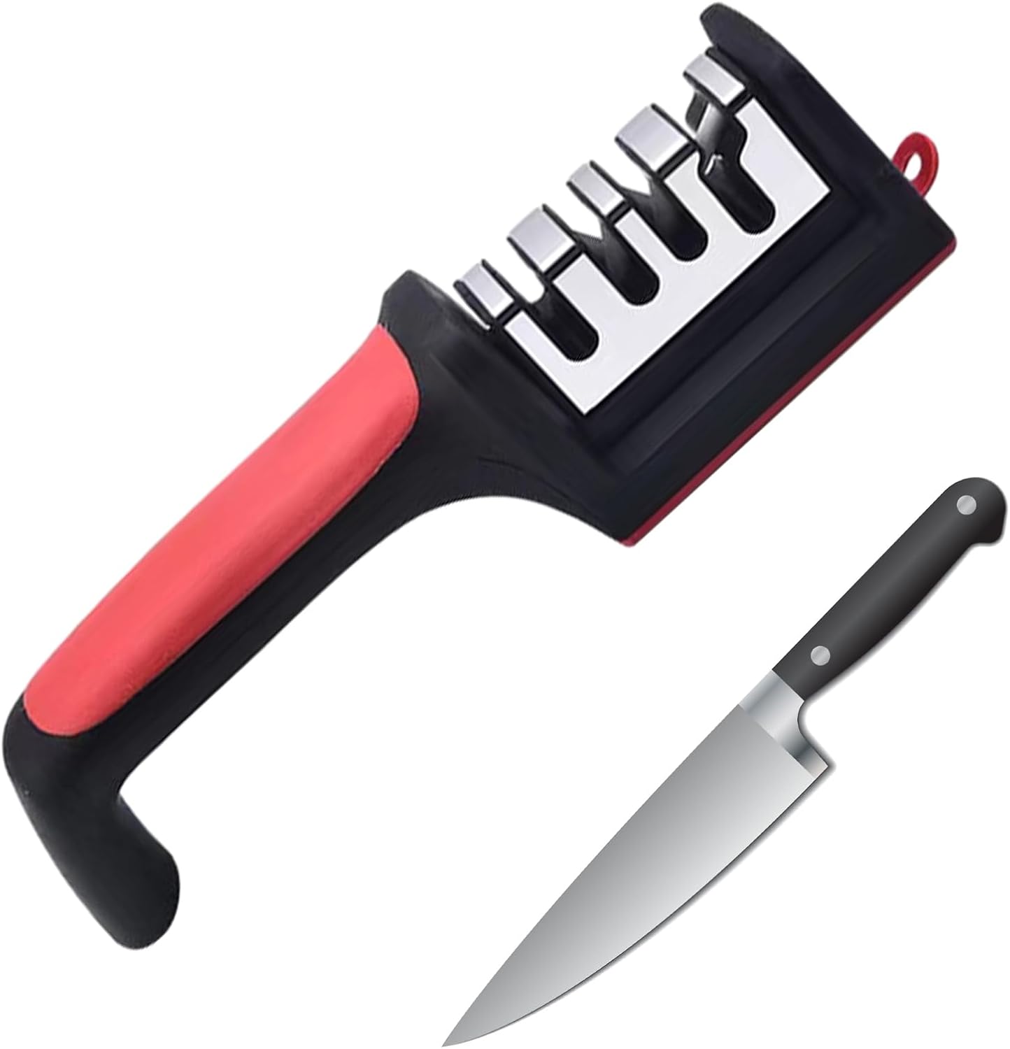 Afilador de Cuchillos para Cocina – Multifuncional, Seguro y Eficiente para Todas tus Herramientas de Cocina