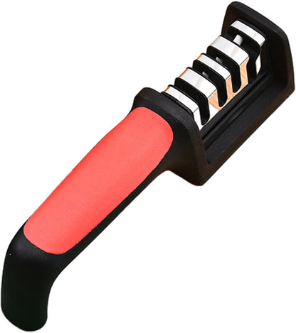 Afilador de Cuchillos para Cocina – Multifuncional, Seguro y Eficiente para Todas tus Herramientas de Cocina