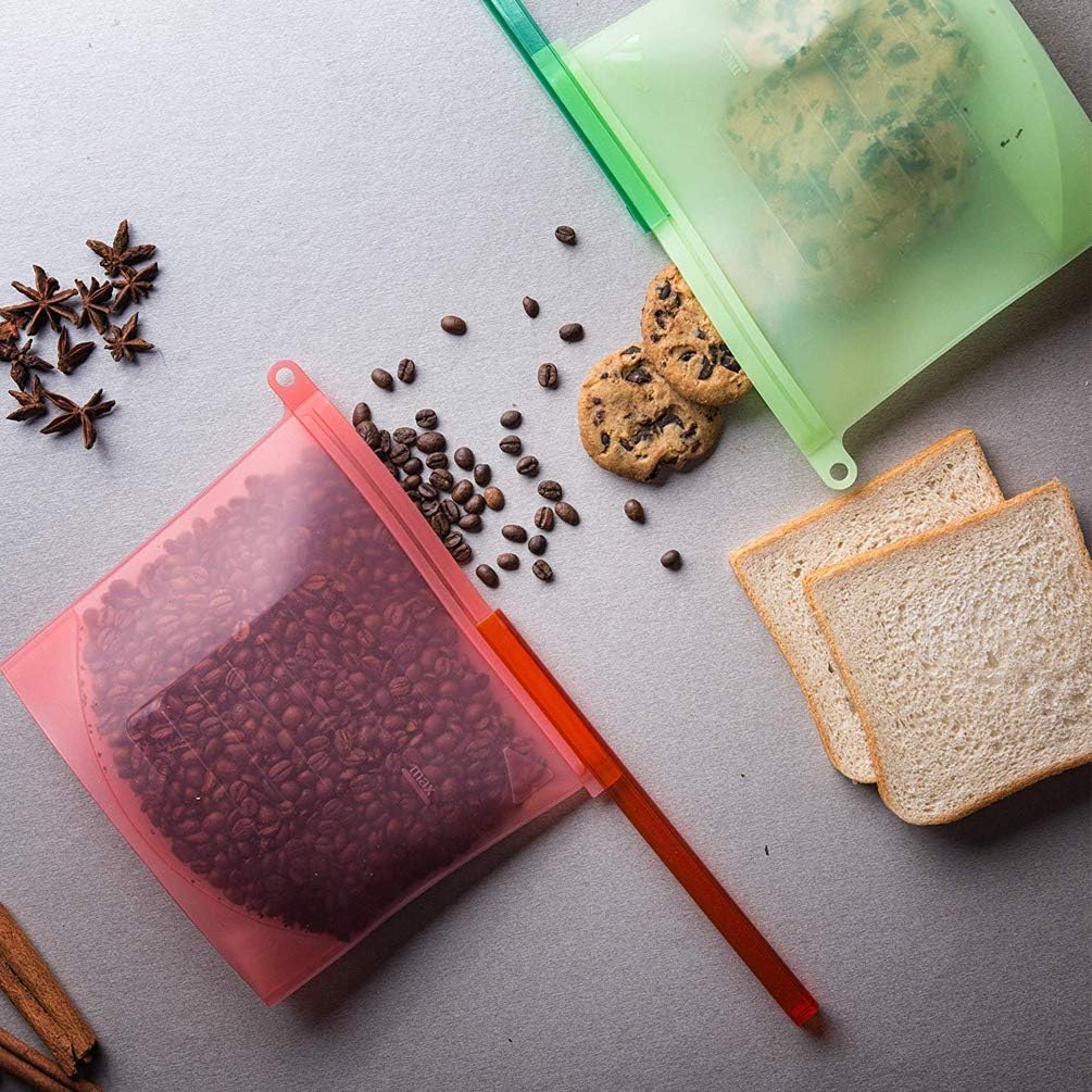 Bolsa de Silicona Reutilizable 1000 XL - Ecológicas y Duraderas para Almacenamiento de Alimentos