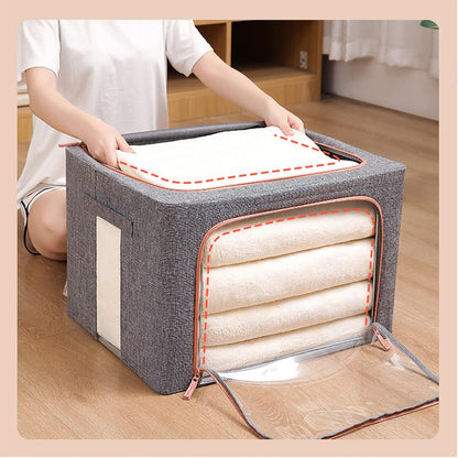 Organizador de Armario Plegable - Contenedor de Almacenamiento Versátil para Ropa, Juguetes y Más