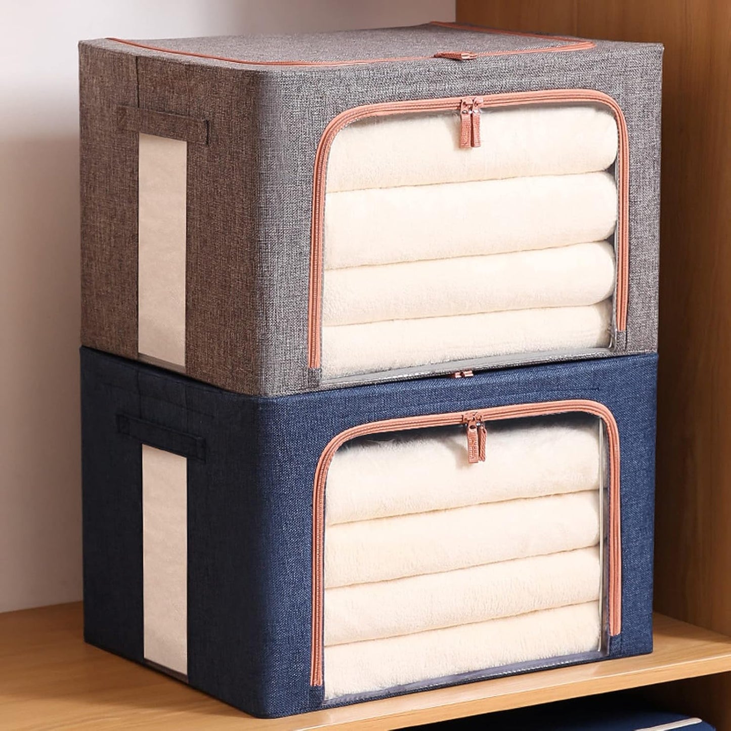 Organizador de Armario Plegable - Contenedor de Almacenamiento Versátil para Ropa, Juguetes y Más