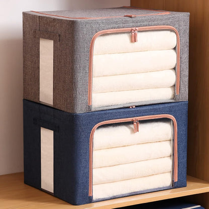 Organizador de Armario Plegable - Contenedor de Almacenamiento Versátil para Ropa, Juguetes y Más