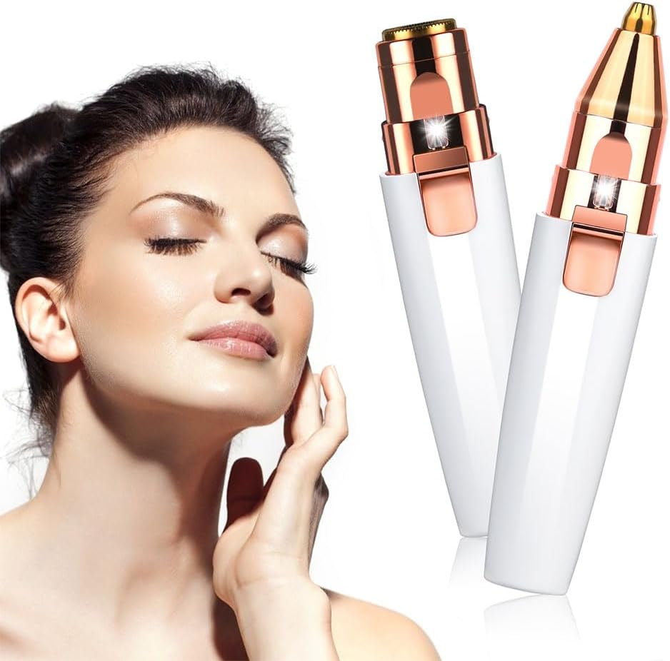 Depiladora de Precisión Facial 2 en 1