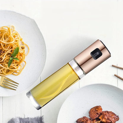 Dispensador de Aceite de Oliva y Vinagre - Pulverizador Multiusos para Cocina Saludable