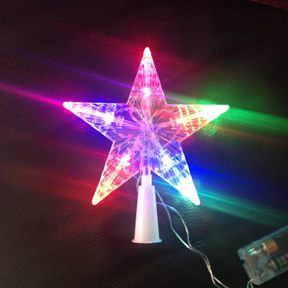 Estrella LED con Movimiento para Árbol Navideño