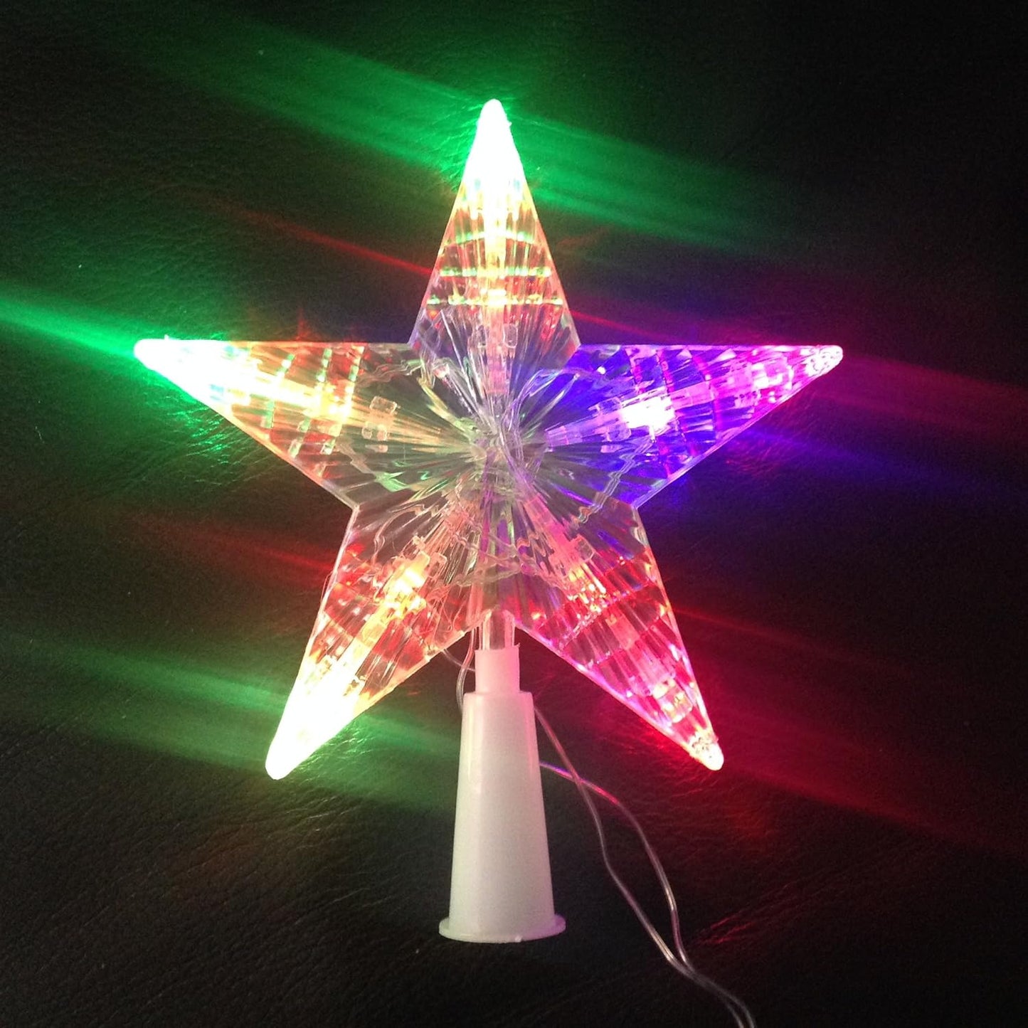 Estrella LED con Movimiento para Árbol Navideño