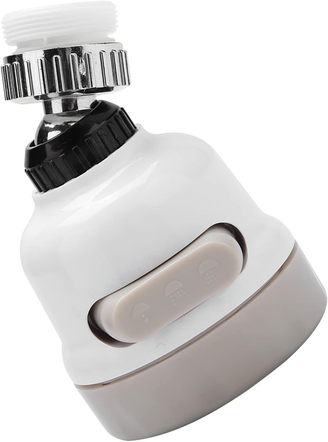 Grifo Giratorio 360° con 3 Presiones, Ahorro de Agua y Rotación Completa