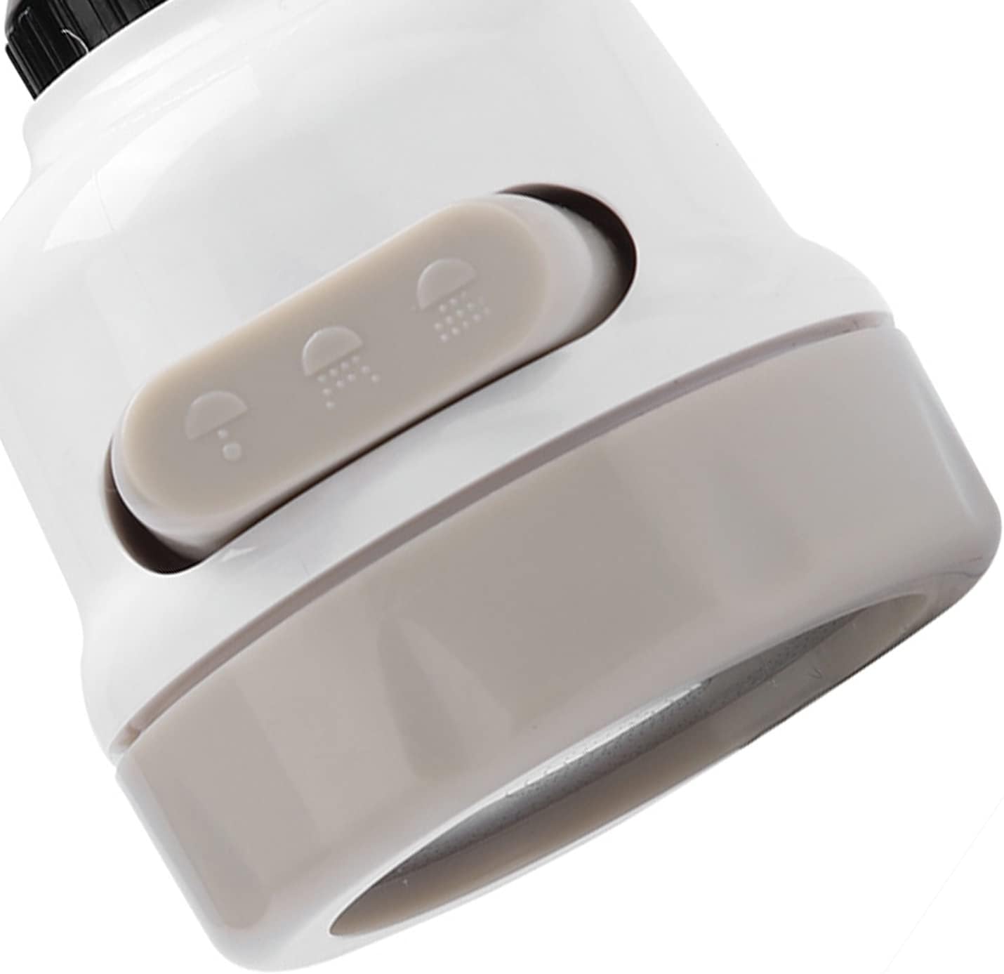 Grifo Giratorio 360° con 3 Presiones, Ahorro de Agua y Rotación Completa