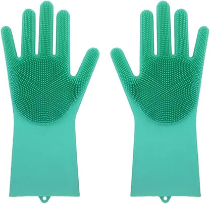 Guantes de Silicona Resistentes para Lavaplatos - Protección y Eficiencia en Cada Tarea