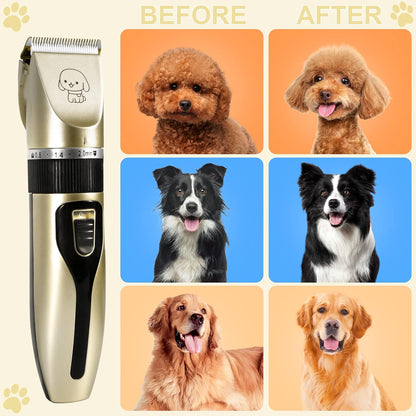 Kit de Máquina de Corte pelo para Mascotas