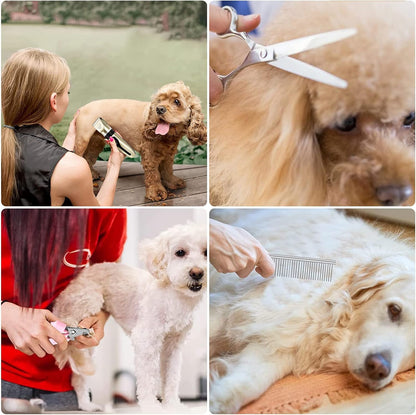 Kit de Máquina de Corte pelo para Mascotas