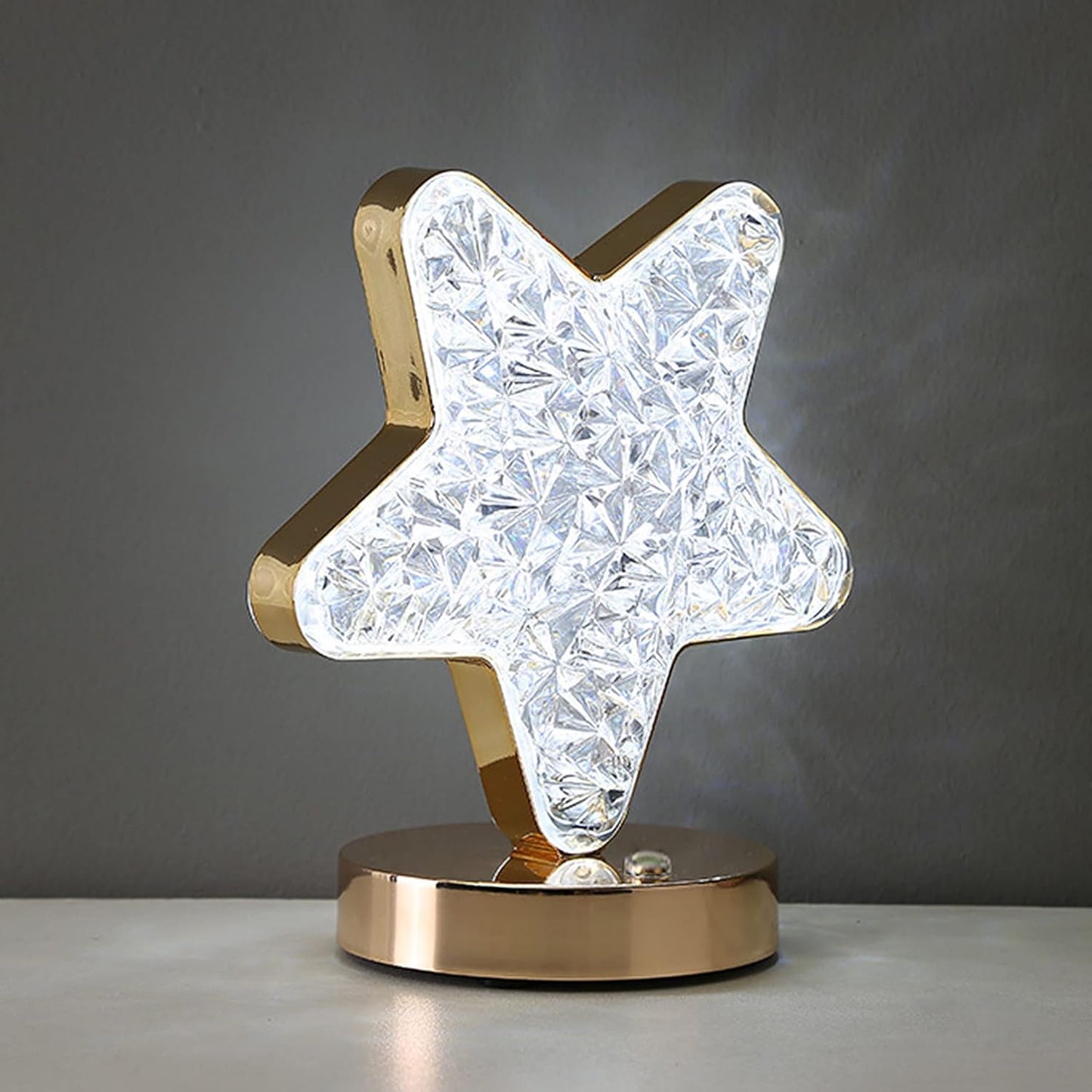 Lámpara Estrella de Cristal LED - Ilumina tu Espacio con Estilo y Creatividad