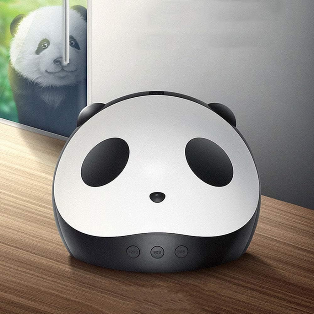 Lámpara de Uñas Panda UV LED - Secado Rápido con 24 Luces LED, Configuración Personalizable y Modo de Baja Temperatura