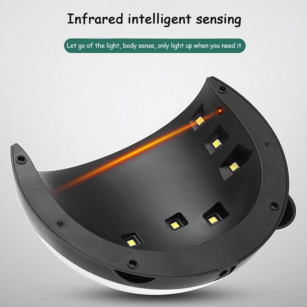 Lámpara de Uñas Panda UV LED - Secado Rápido con 24 Luces LED, Configuración Personalizable y Modo de Baja Temperatura