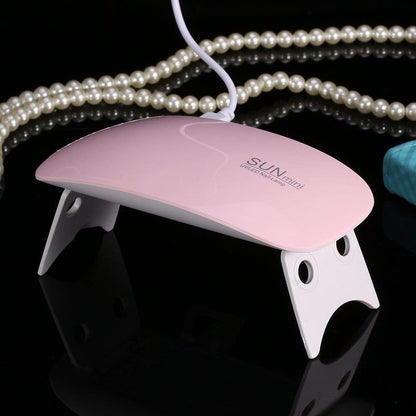 Lámpara de Uñas Mini Portátil UV LED – Secado Rápido, Compacta y Eficiente para Gel de Uñas