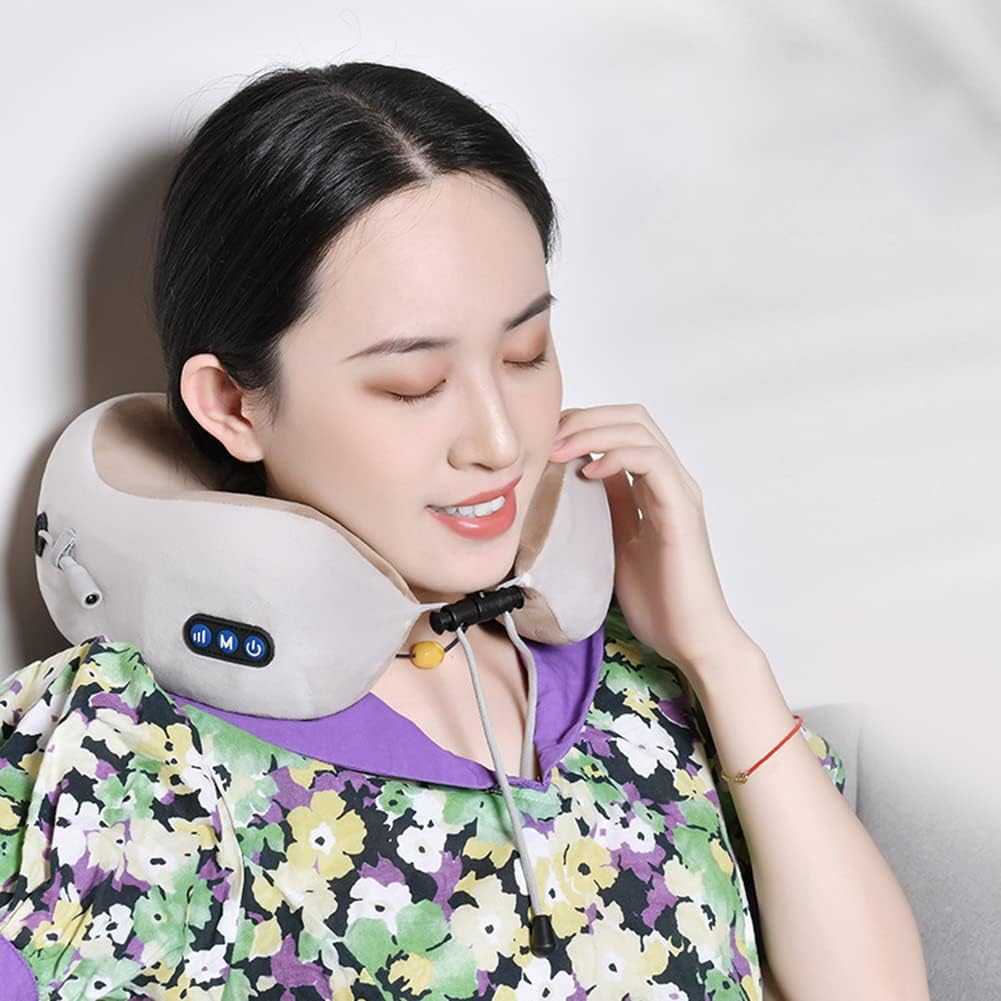 Masajeador Almohada Cervical Recargable