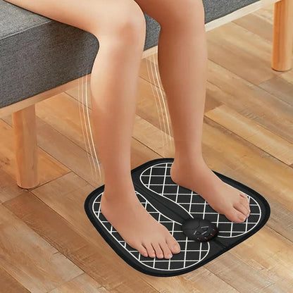 Masajeador de Pies Inteligente Adaptable con Calor Terapéutico y Estimulación Muscular