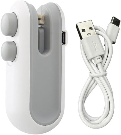 Mini Sellador de Bolsas Recargable USB