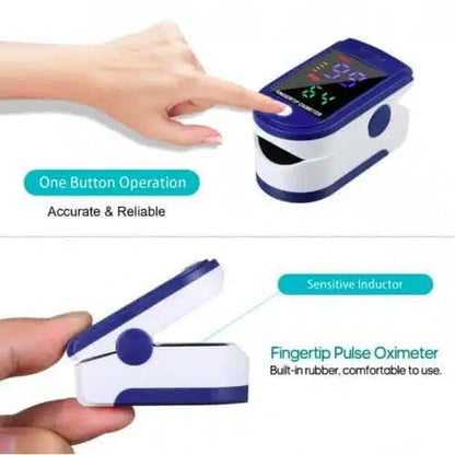 Monitor de Pulso y Oxígeno en Sangre