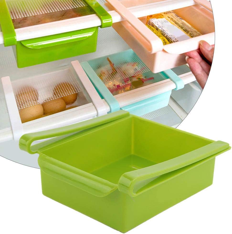Organizador de Espacio para Nevera - Para Refrigerador y Congelador
