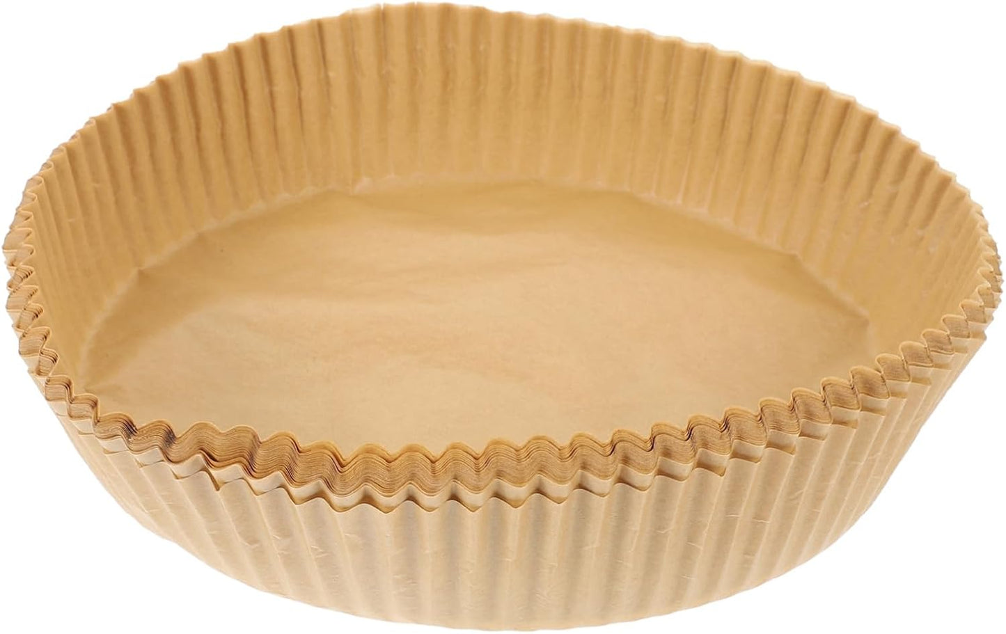 Filtro para Freidora de Aire 50 PC 16cm – Papel Pergamino Grado Alimenticio, Resistente al Calor, Desechable y Fácil de Usar