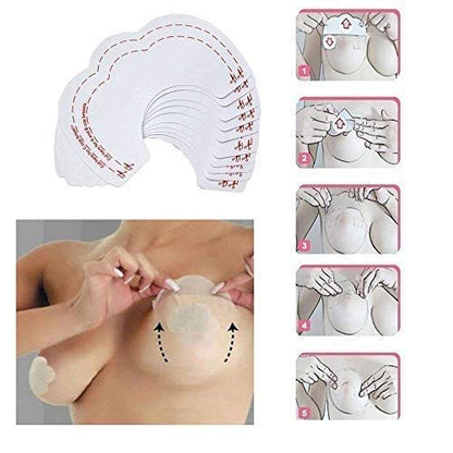 Parche Levanta Busto Invisible y Cómodo - Elevación Instantánea para un Escote Perfecto