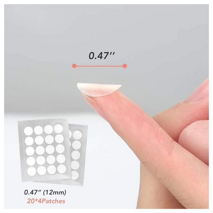 Parches Hidrocoloides Para Acné 120 pcs – Cura Rápida y Efectiva para Espinillas
