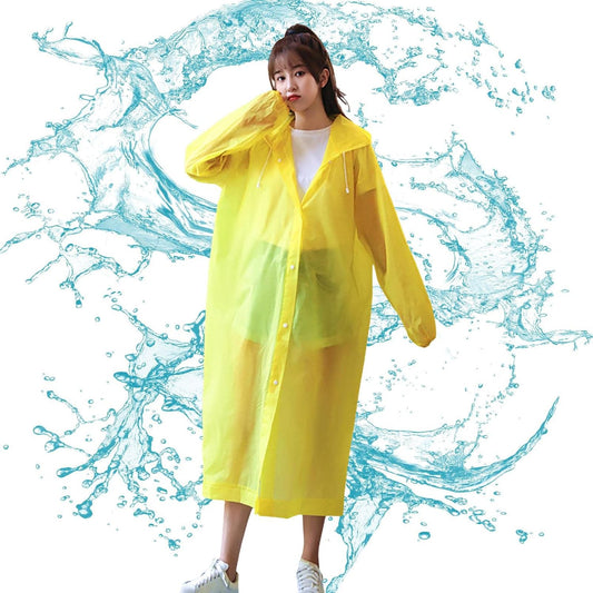 Poncho de Lluvia Portátil Amarillo