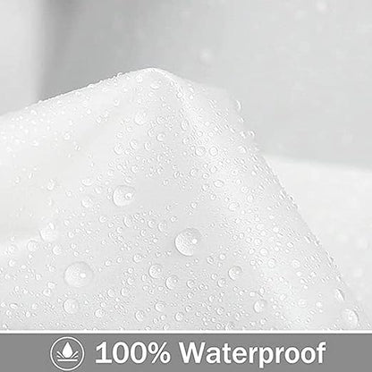 Poncho de Lluvia Portátil Blanco | Protección y Estilo para Lluvias Inesperadas
