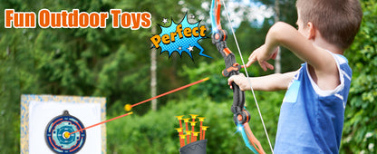 Set de Arco y Flechas para Niños y Niñas con Ventosas